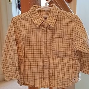 Toddler button down dress shirt.